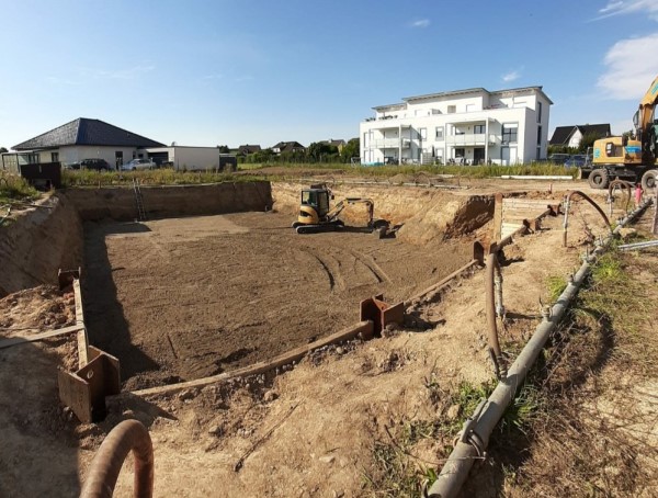 Erdbau-Peschke Baugrube