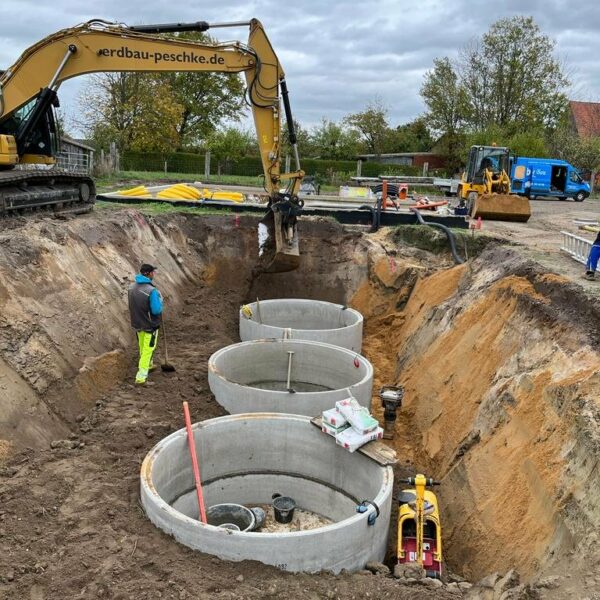Kanalbau-1 Kanalbau von der Firma Erdbau Peschke