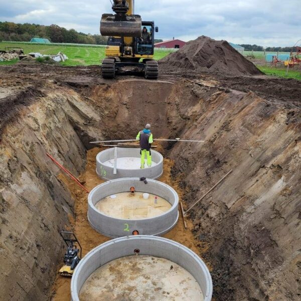 Kanalbau-3 Kanalbau von Erdbau Peschke